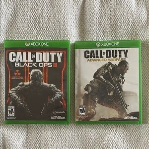 Call of Duty Xbox One Game Set - Green Cases